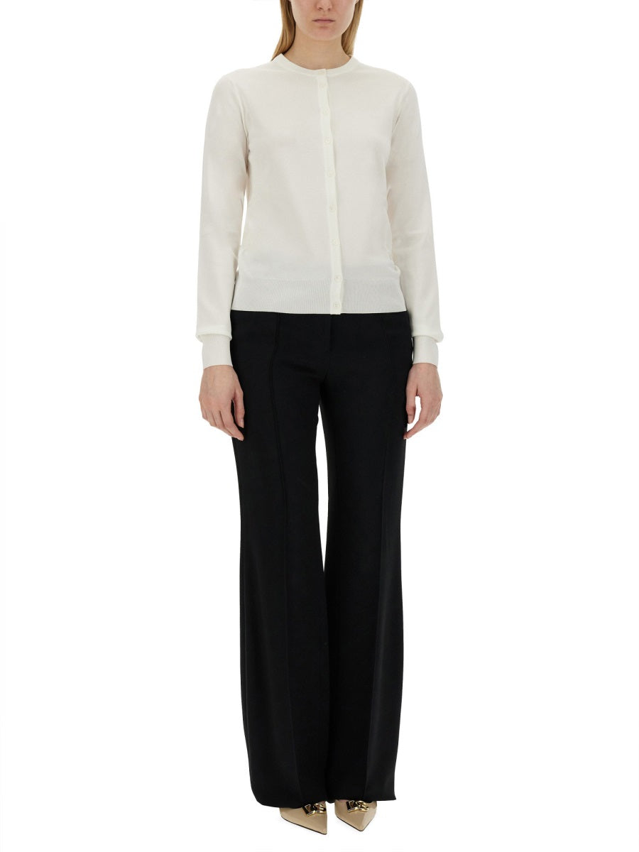 CARDIGAN WITH LACE INLAYS