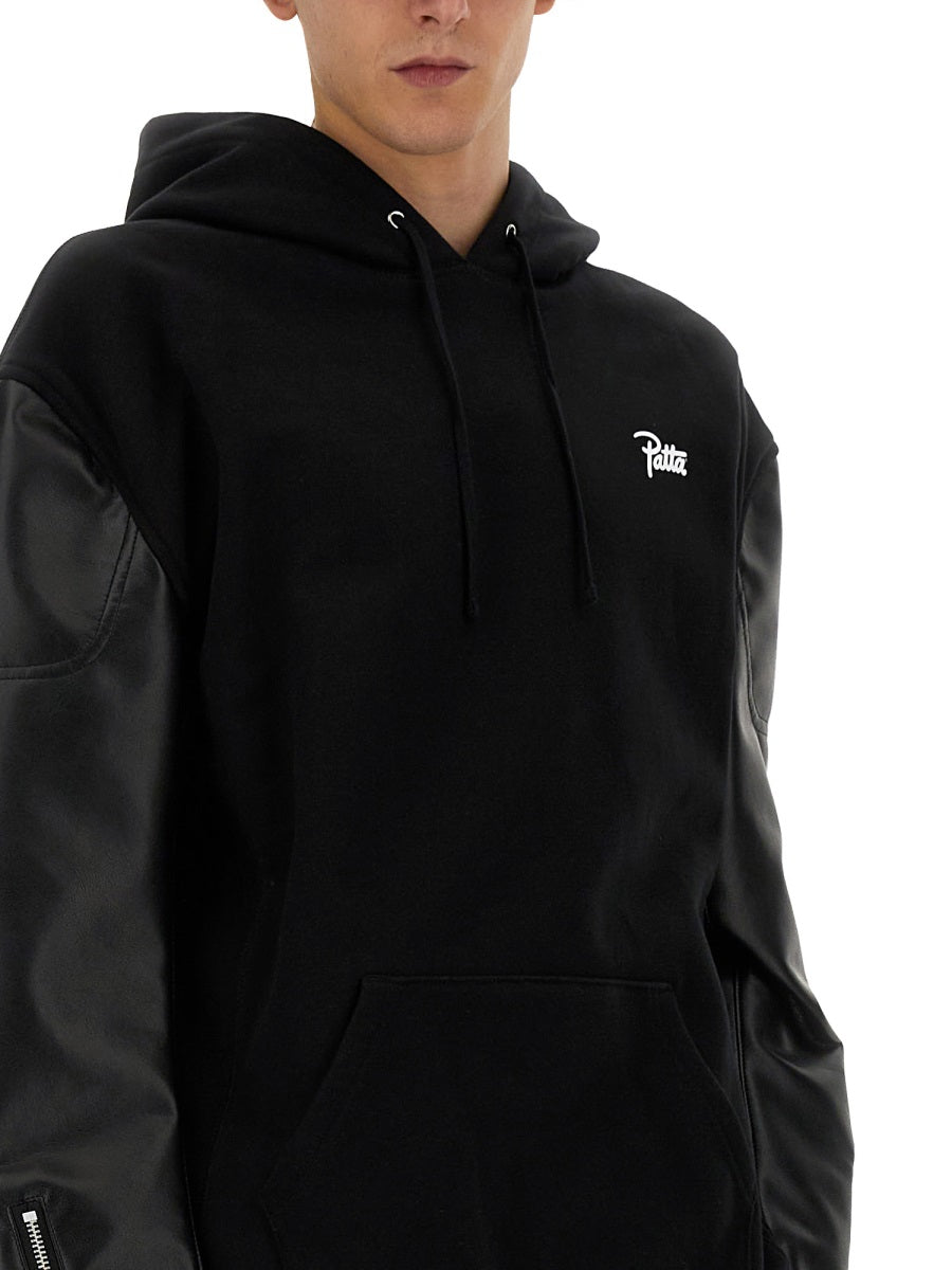 X FLAP SWEATSHIRT
