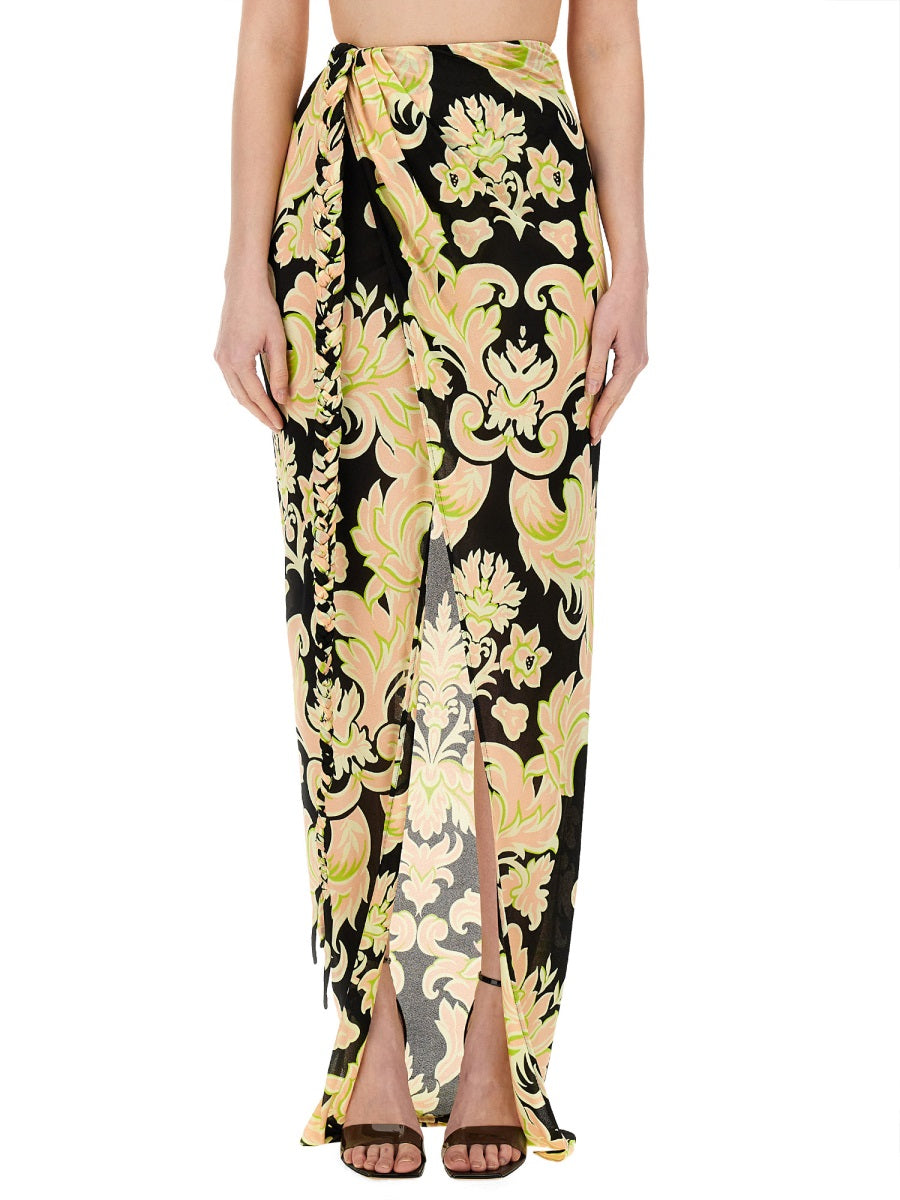 "SARONG" SKIRT