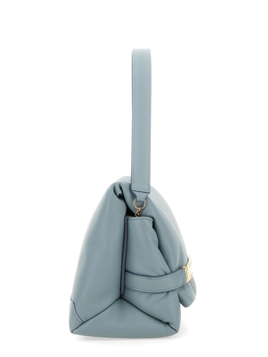 PUFFY POUCH WITH CHAIN