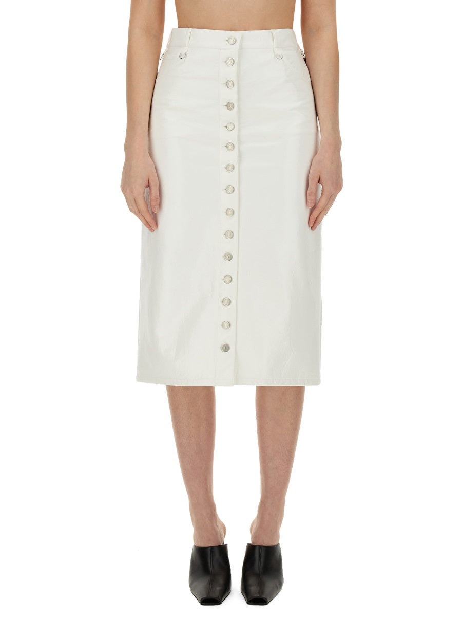 SKIRT WITH BUTTONS