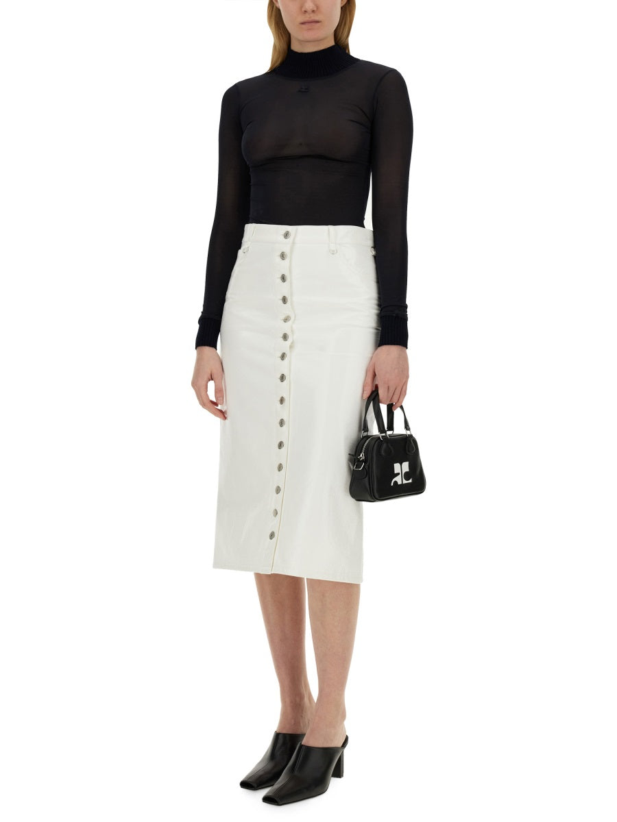 SKIRT WITH BUTTONS