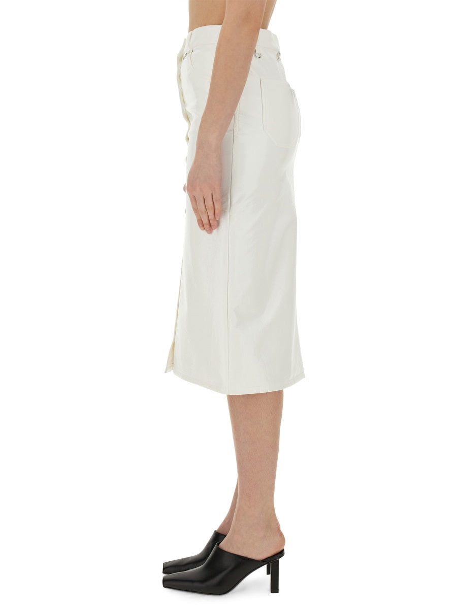 SKIRT WITH BUTTONS