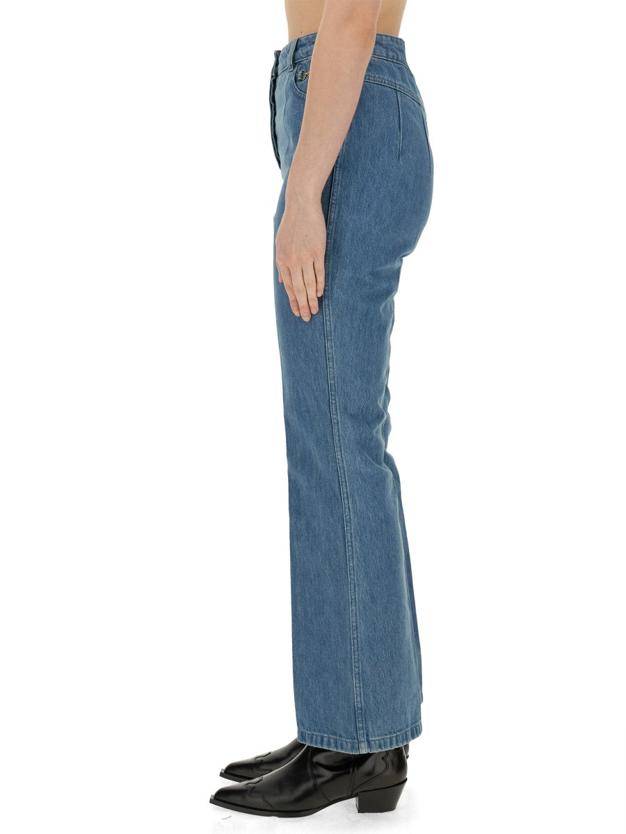 FLARE FIT JEANS