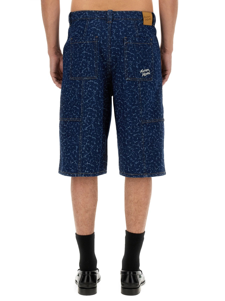DENIM BERMUDA SHORTS