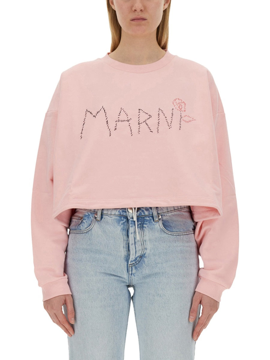 SWEATSHIRT WITH LOGO