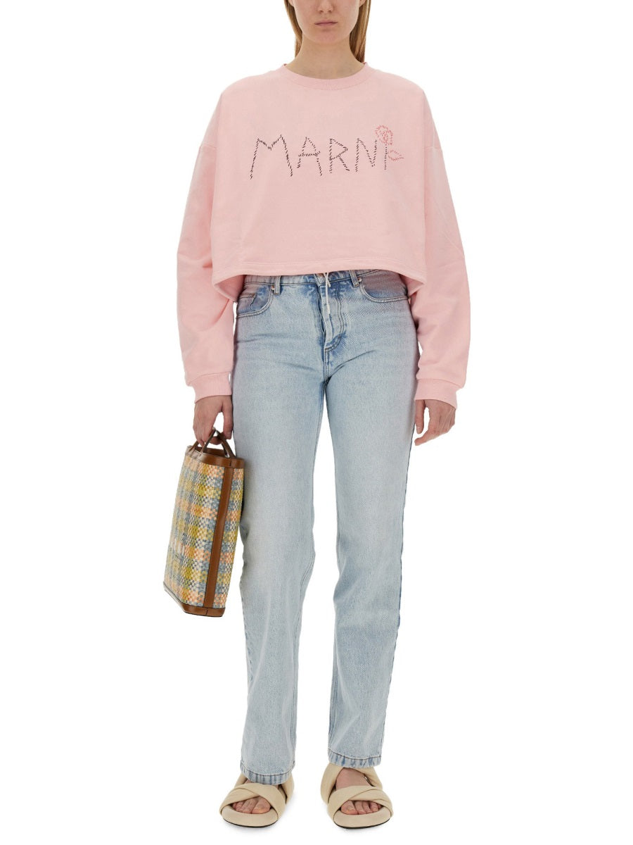 SWEATSHIRT WITH LOGO