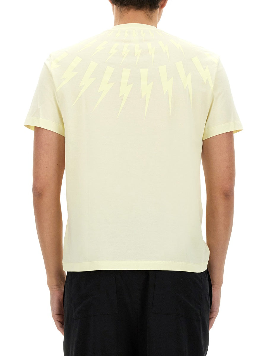 "FAIRISLE THUNDERBOLT" T-SHIRT