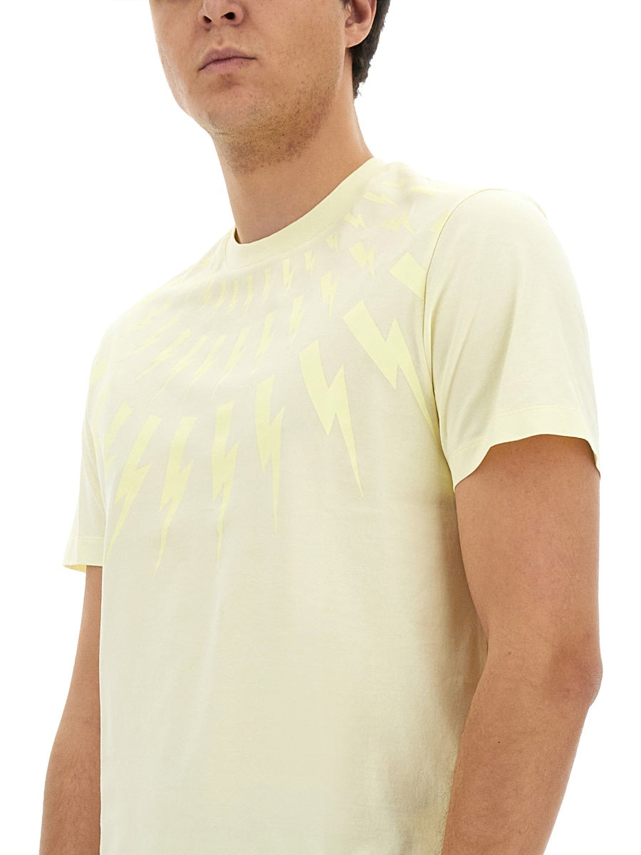 "FAIRISLE THUNDERBOLT" T-SHIRT