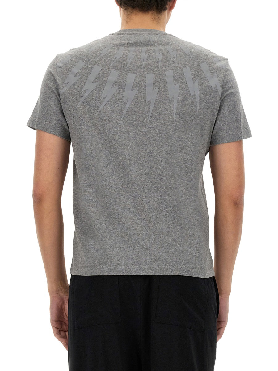 "FAIRISLE THUNDERBOLT" T-SHIRT