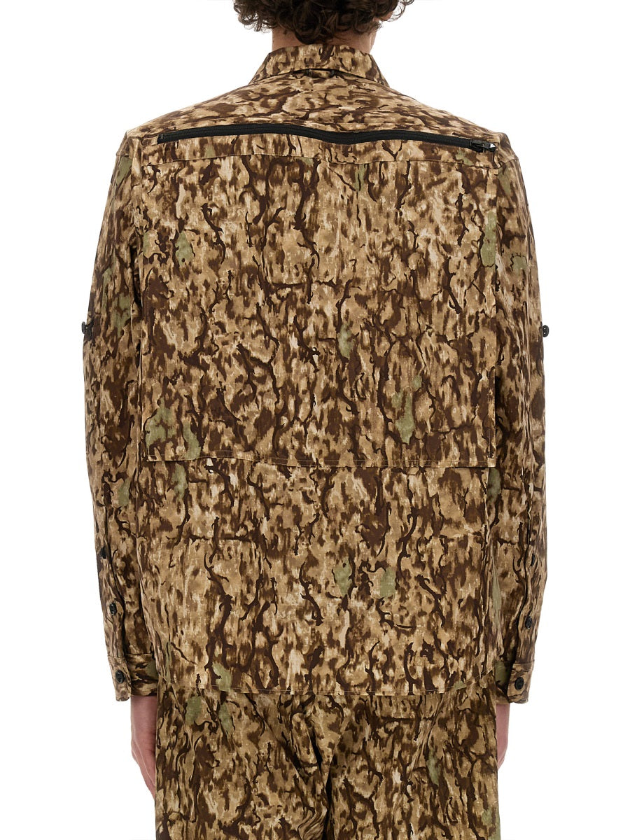 CAMOUFLAGE PRINT JACKET
