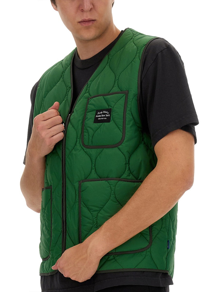 VESTS WITH LOGO