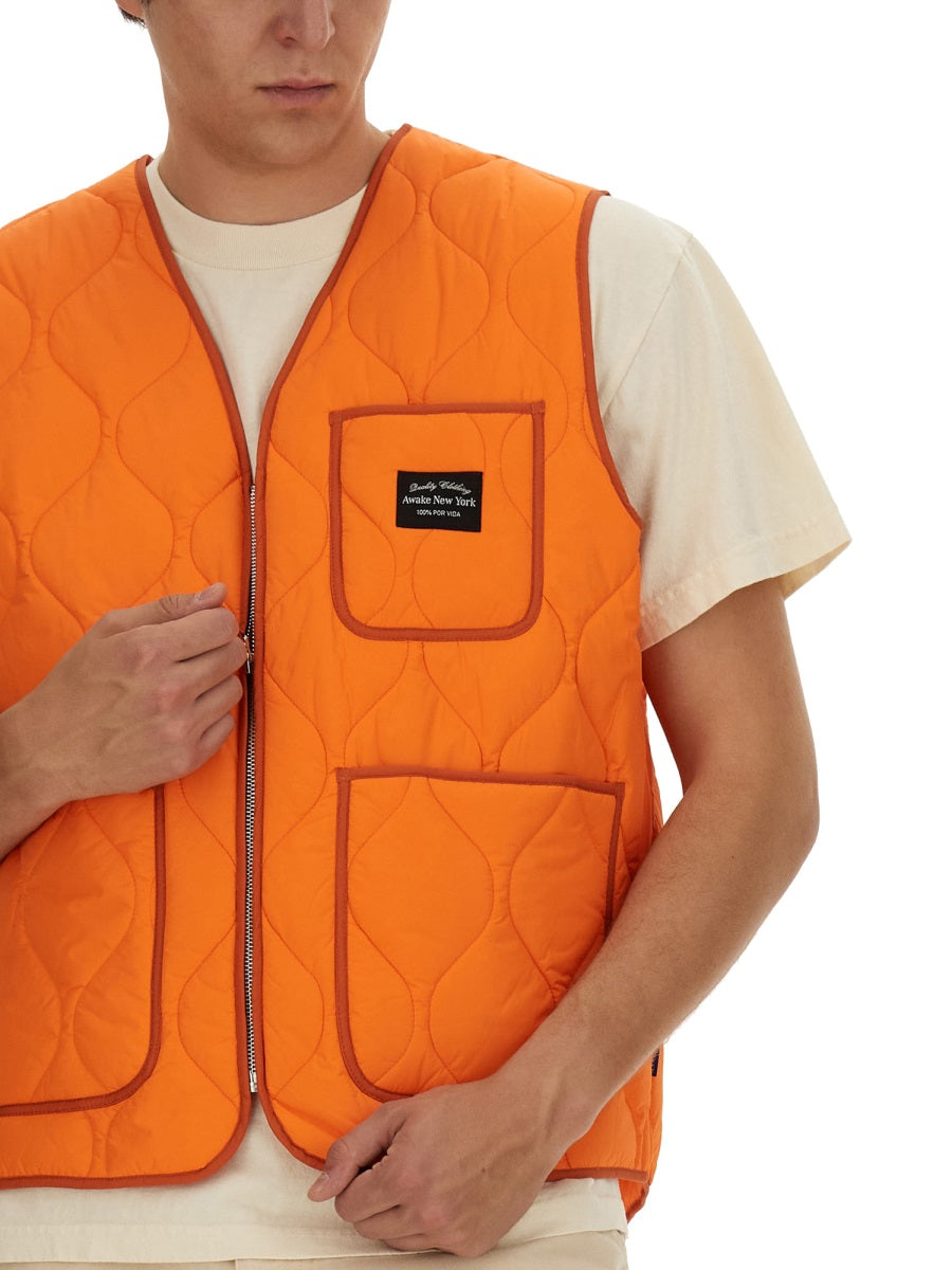 VESTS WITH LOGO