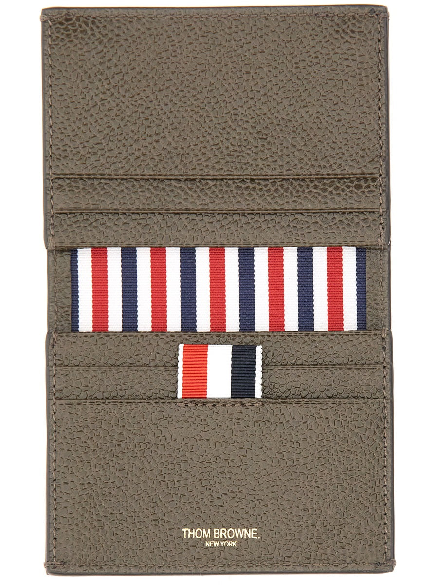 GRAINED LEATHER CARD CASE