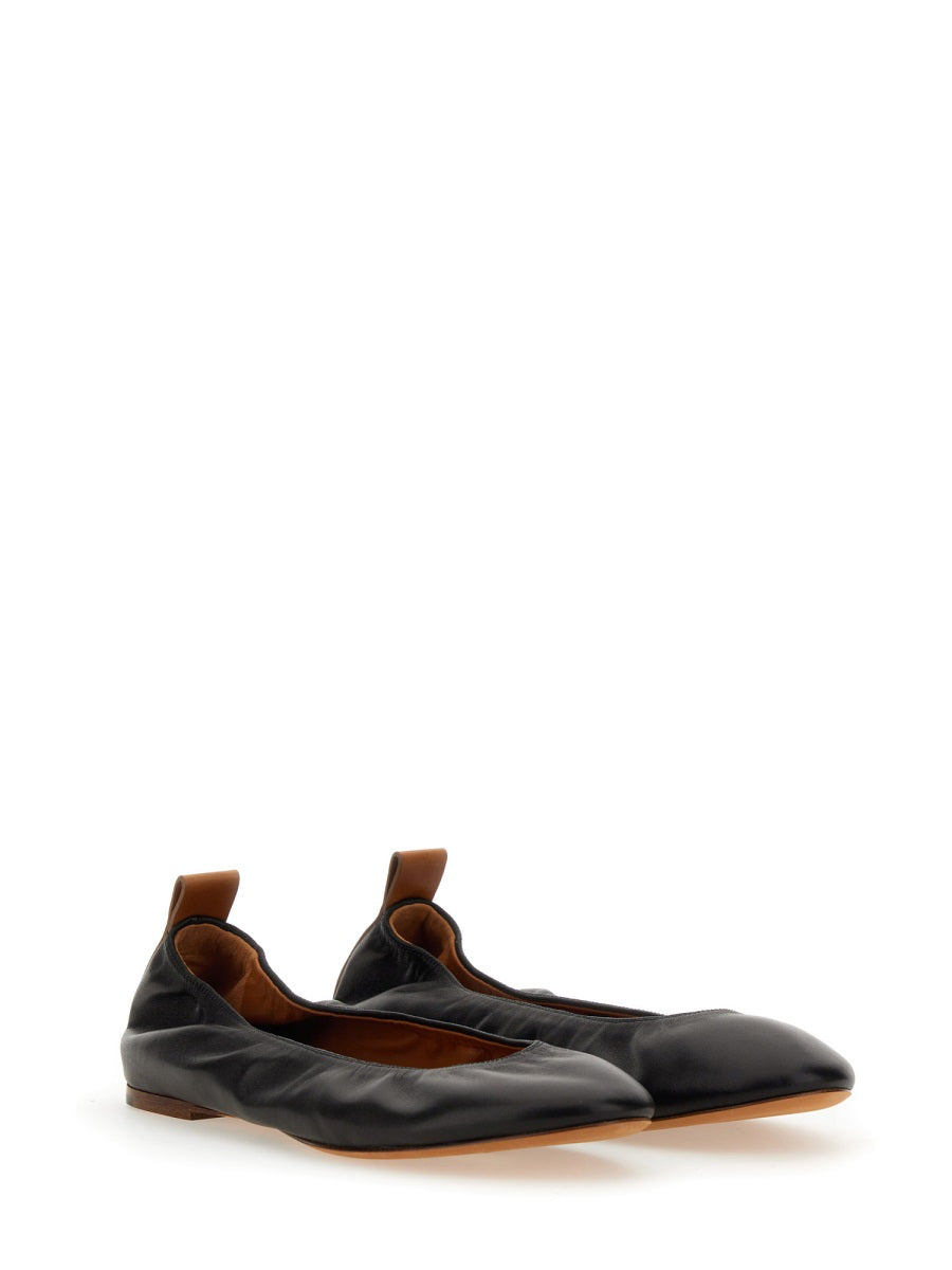 LEATHER BALLERINA