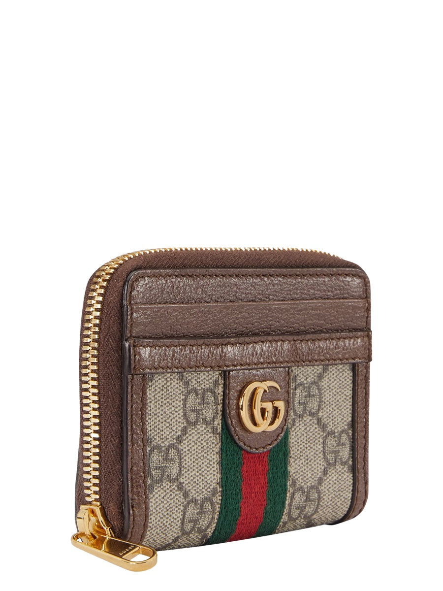 CARD HOLDER "OPHIDIA" GG