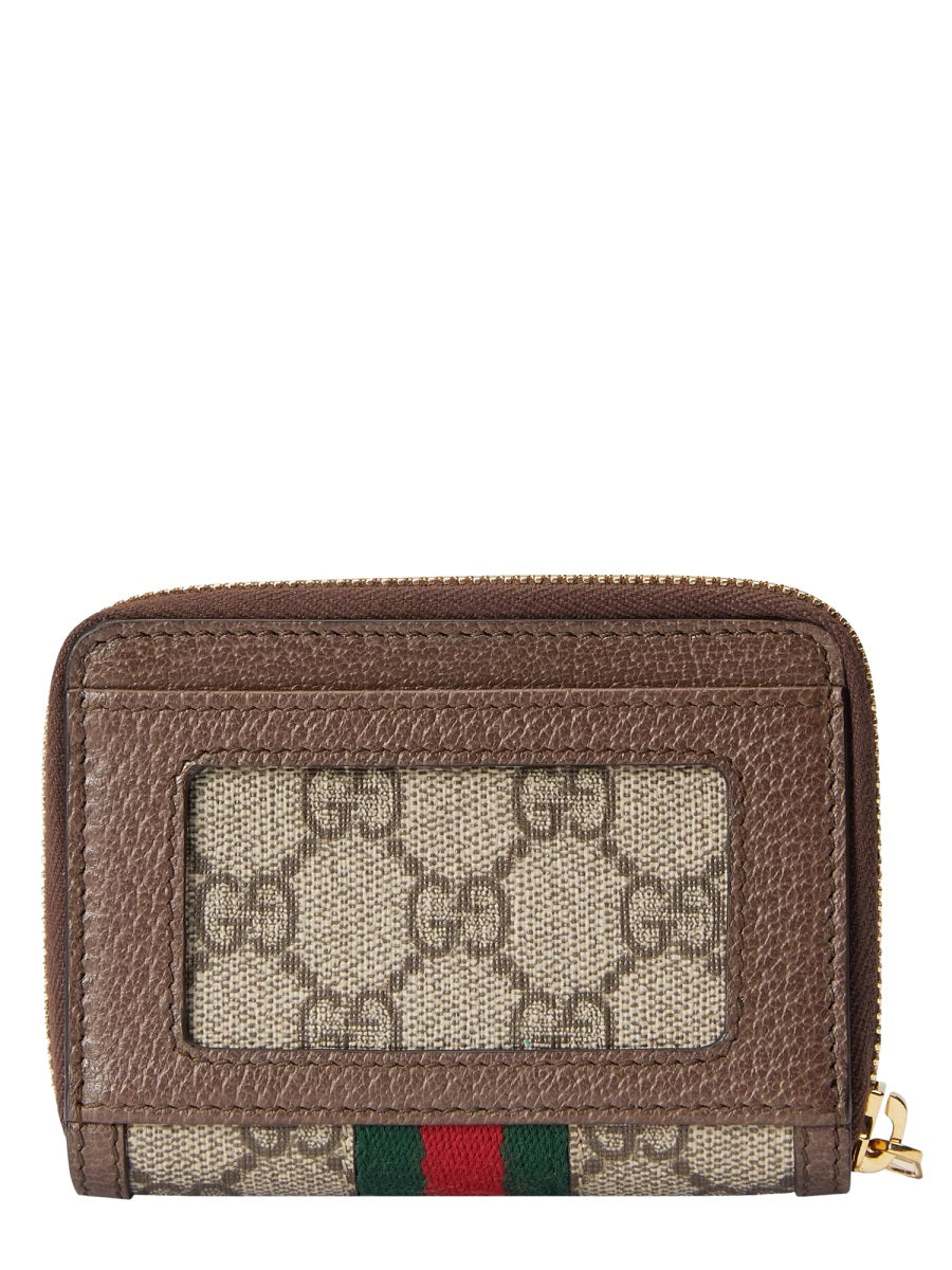 CARD HOLDER "OPHIDIA" GG
