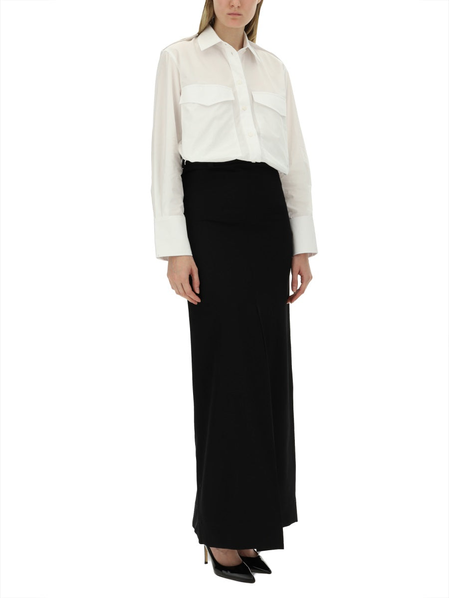 WOOL SKIRT