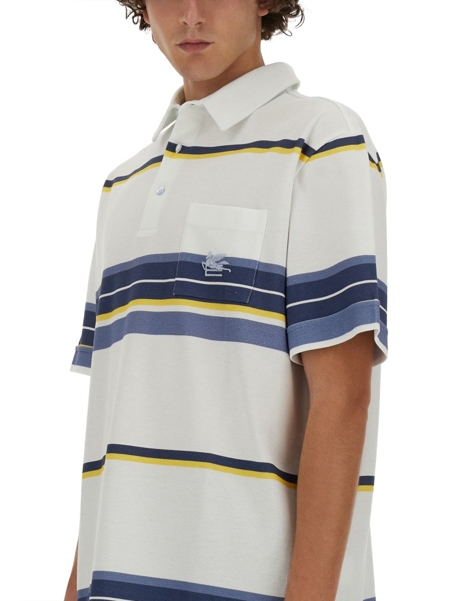 POLO SHIRT WITH PEGASUS EMBROIDERY