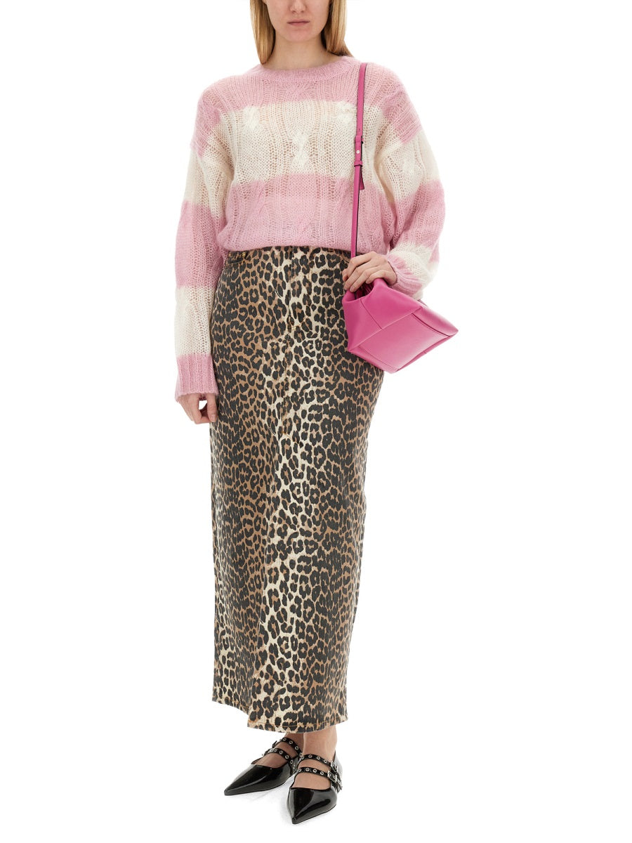 SKIRT WITH MAXI SLIT
