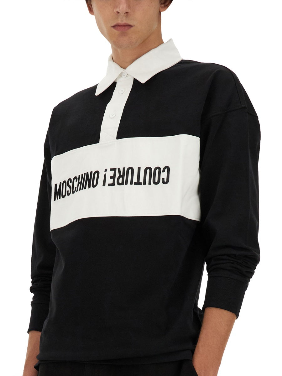 UPSIDEDOWN LOGO POLO SHIRT