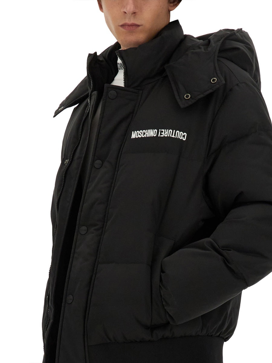 DOWN JACKET WITH LOGO