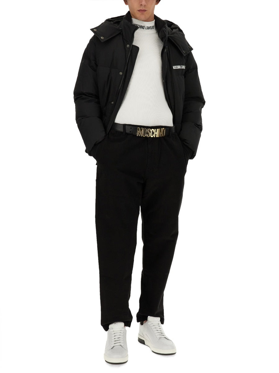 DOWN JACKET WITH LOGO