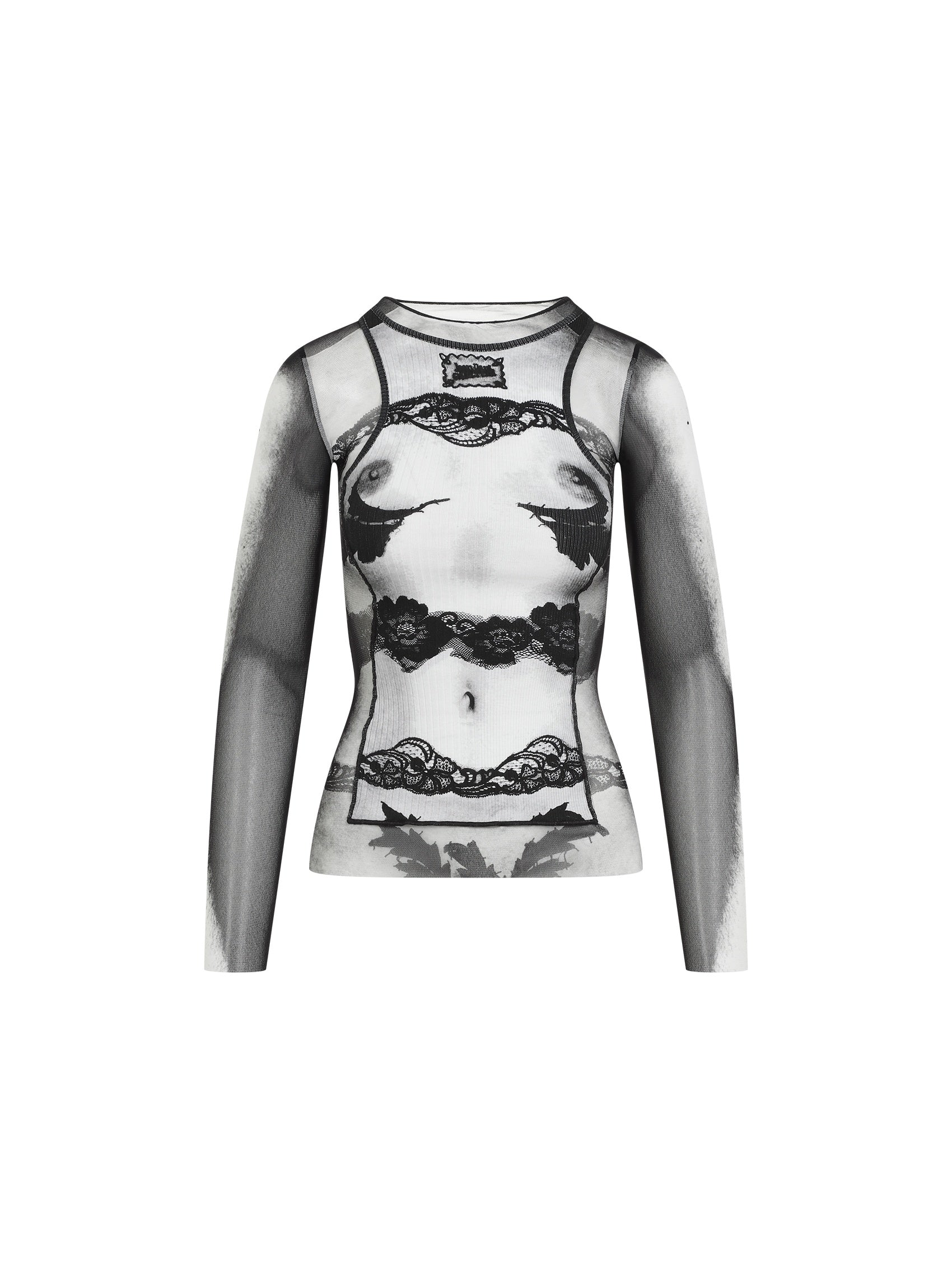 "Body Lace Mariniere" Top