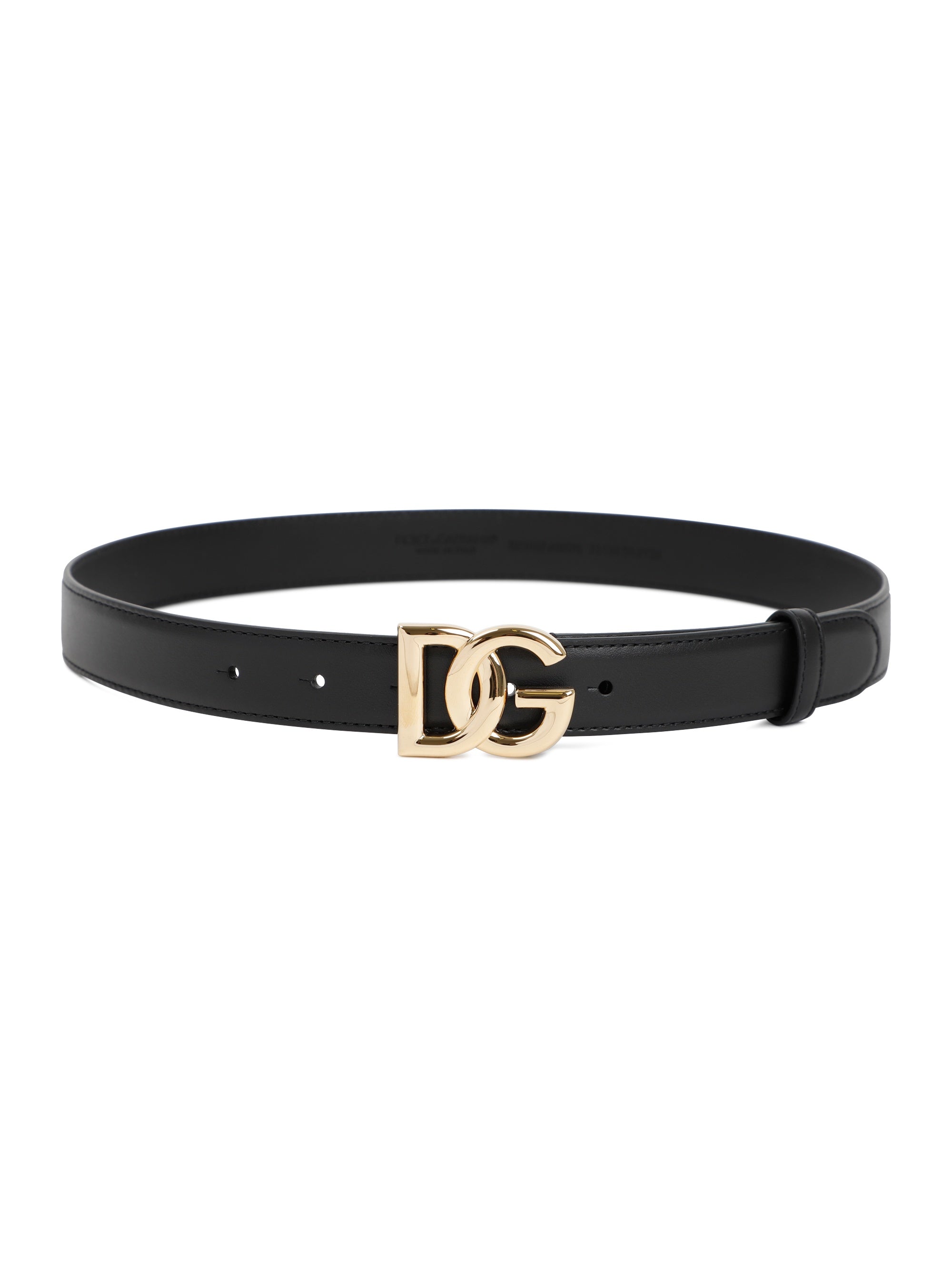 Logo Leather Belt