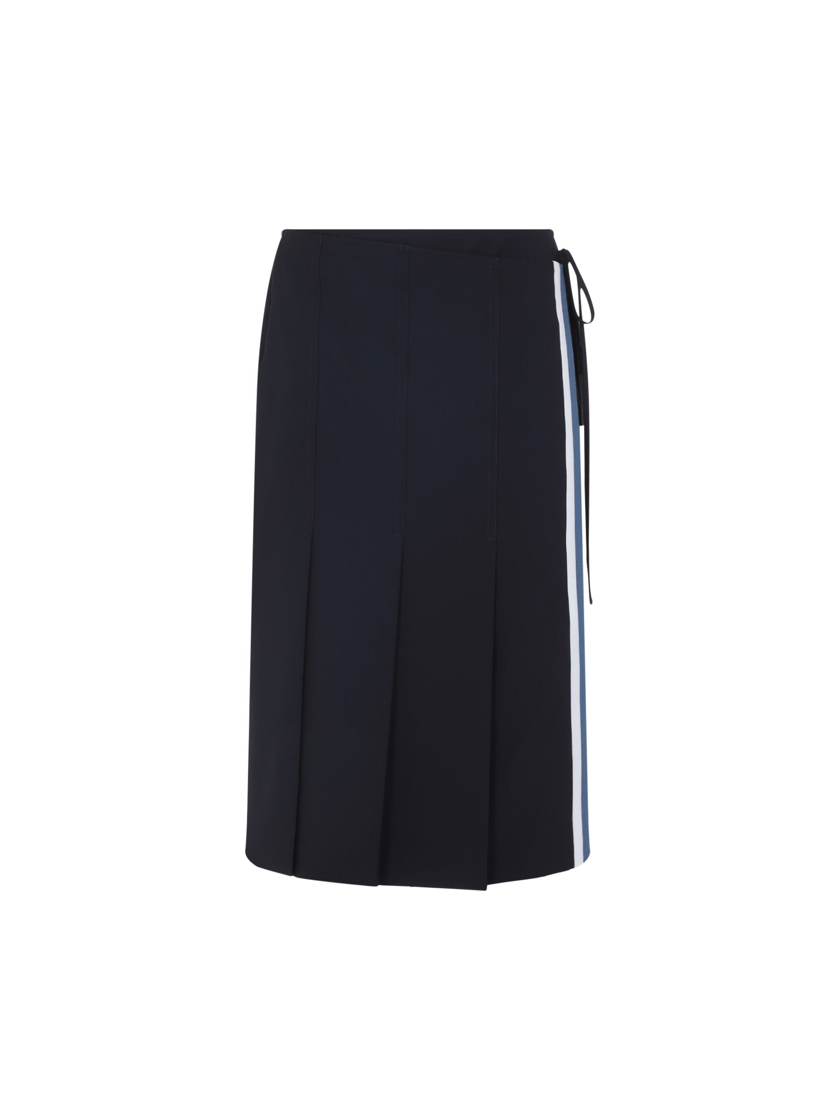 Virgin Wool Midi Skirt
