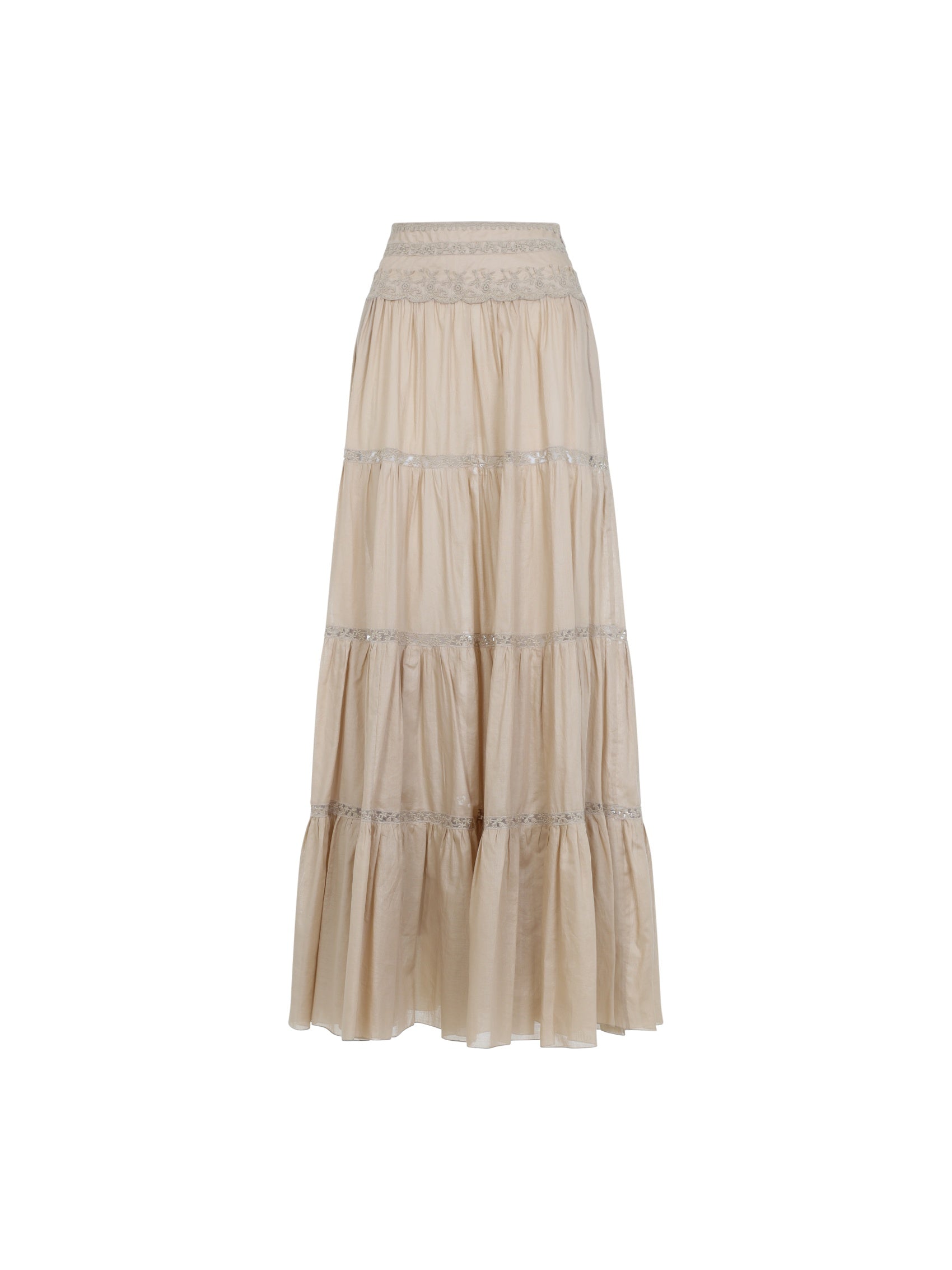 Cotton Long Skirt