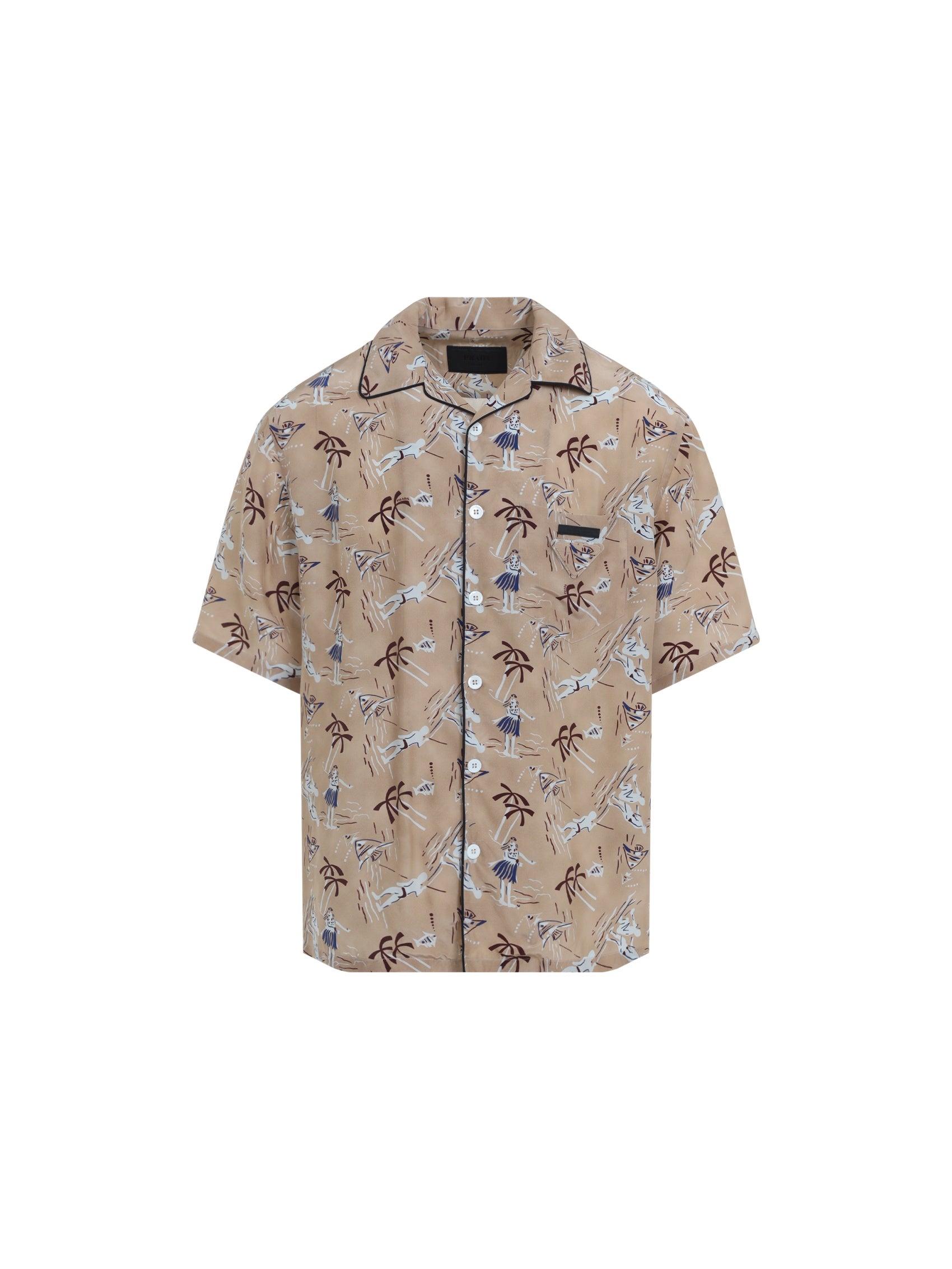Viscose and Silk Shirt