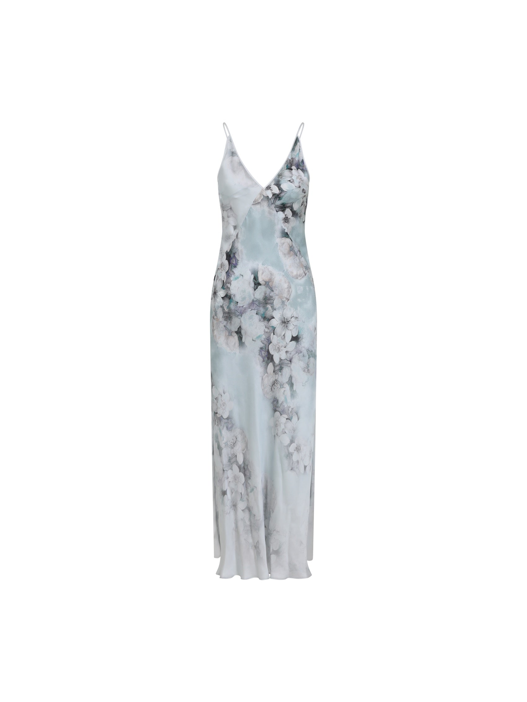 Printed Evening Dress