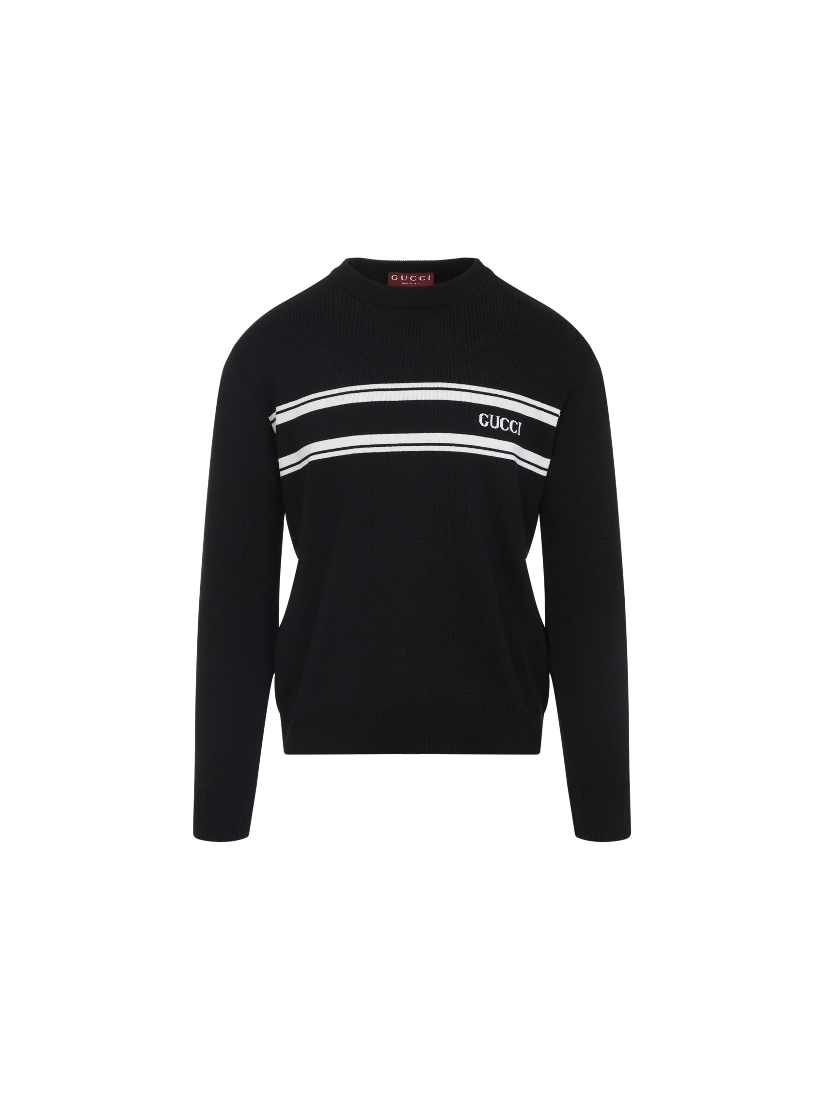 Black Silk Sweater