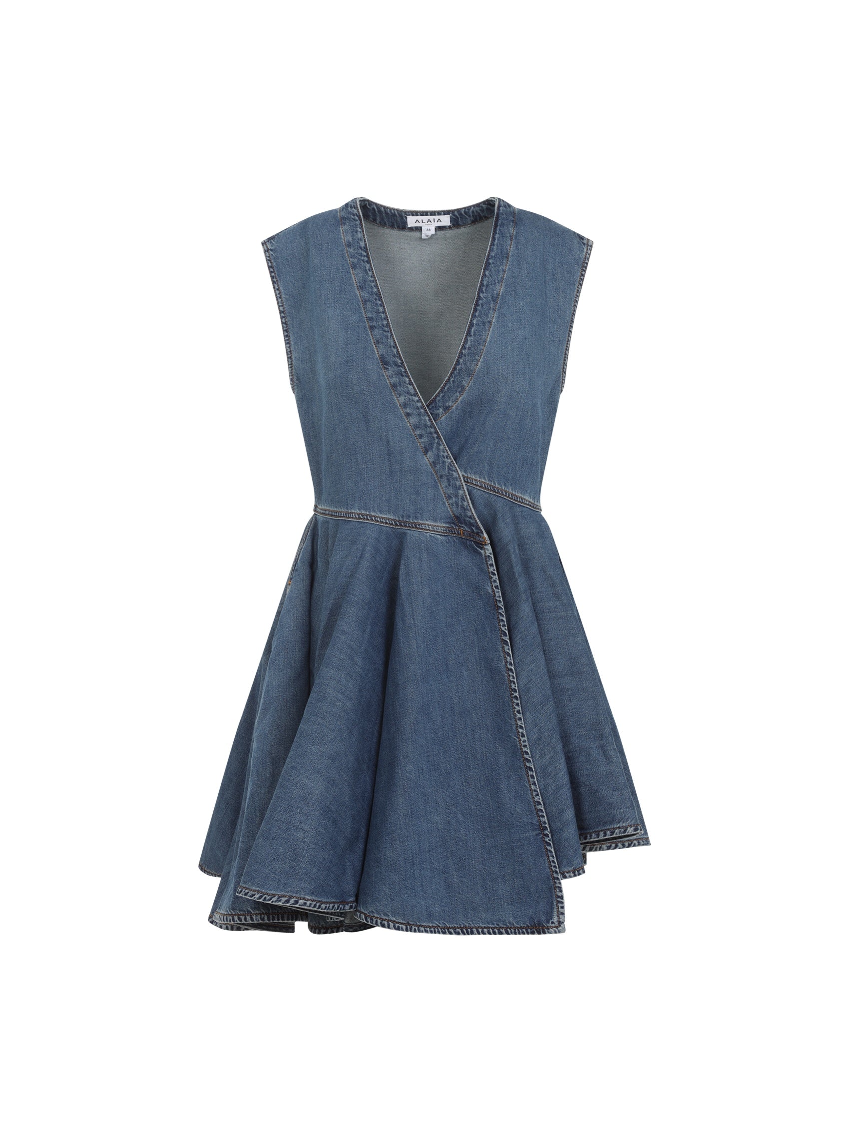 Wrap Mini Dress