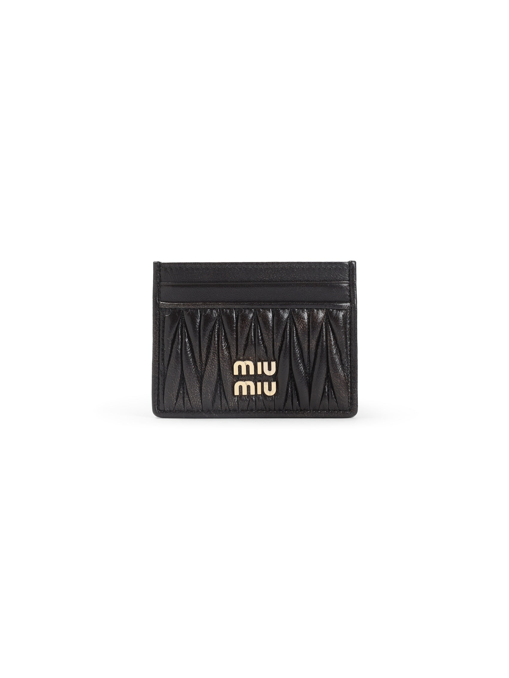 Lamb Leather Credit Card Case
