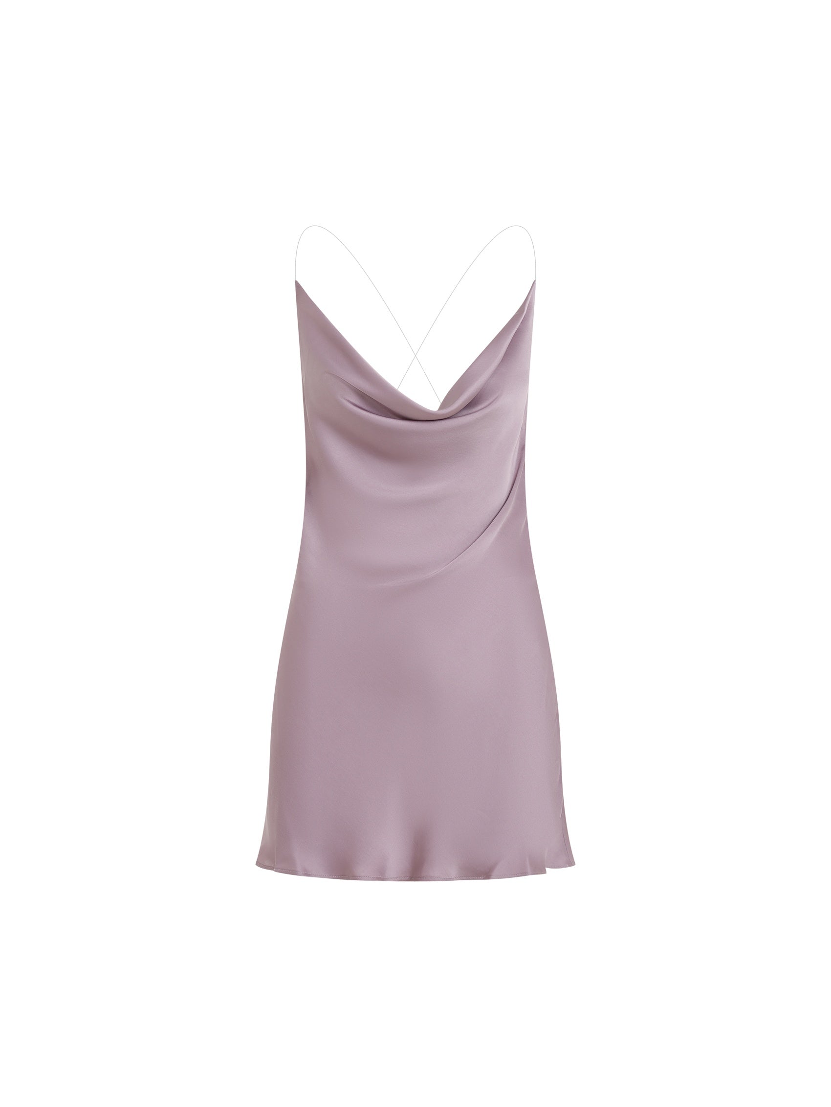 Evergreen Invisible Strap Slip Dress