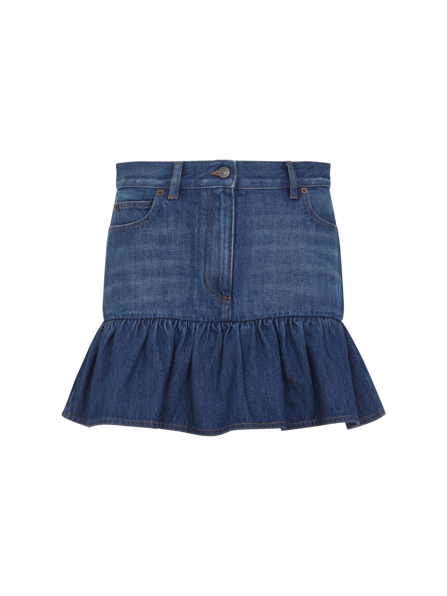 Cotton Mini Skirt