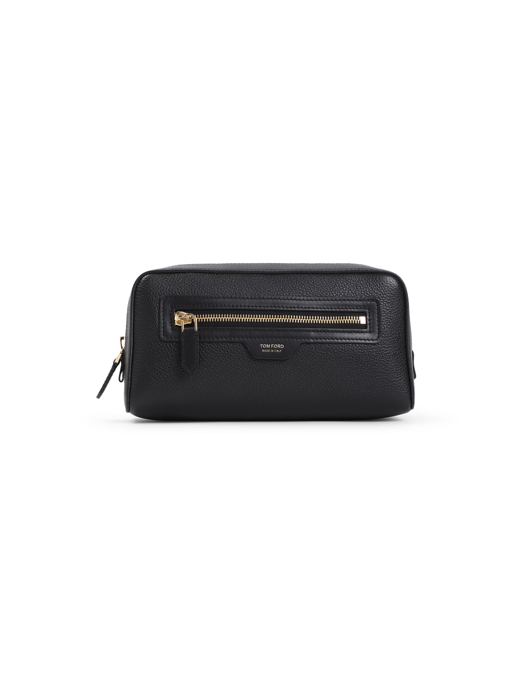 Grained Calf Leather Toiletry Case