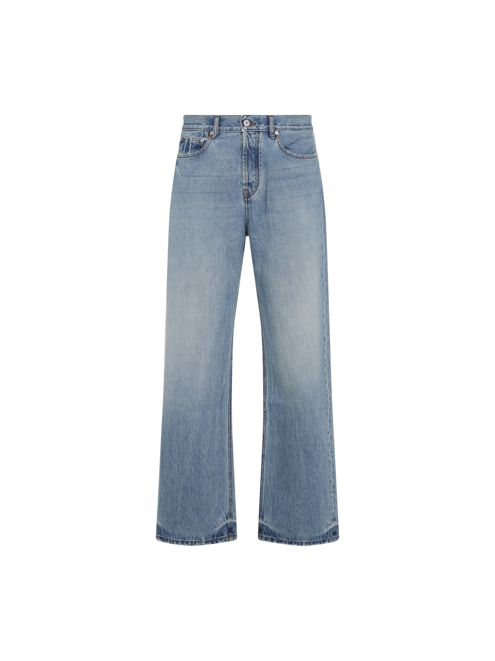Le De-Nimes Droit Jeans