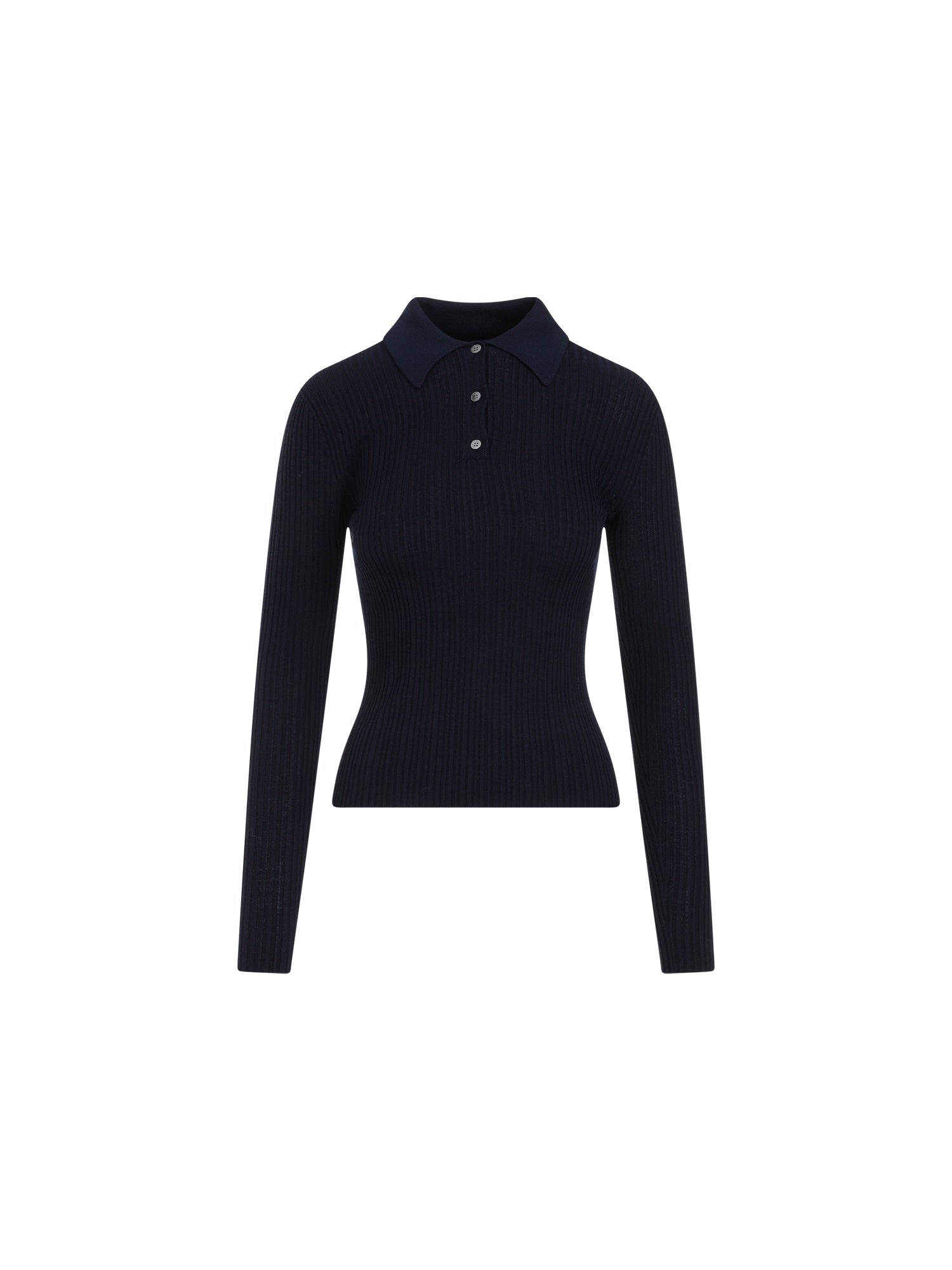 Slim Ribbed Polo