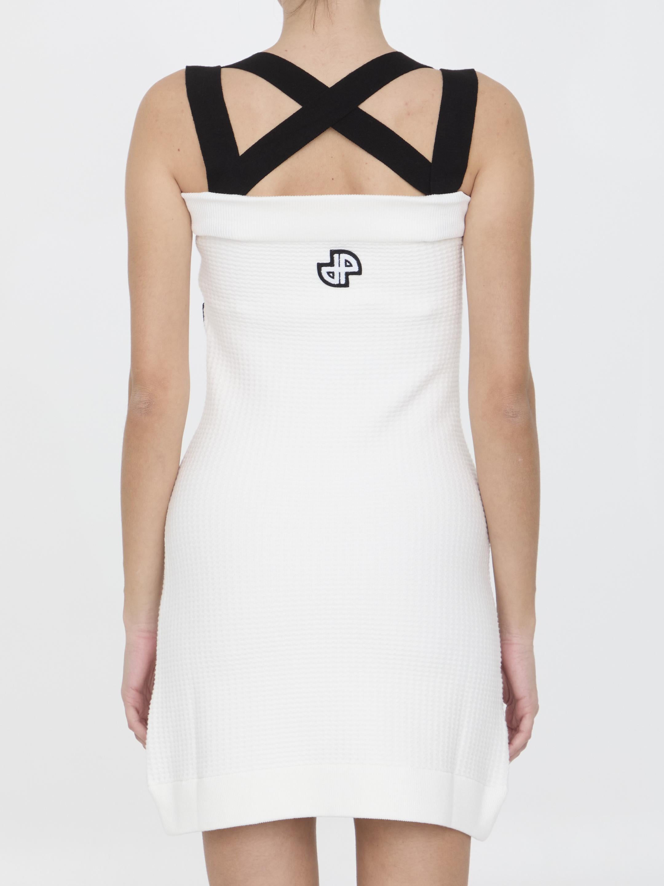 3D knit dress