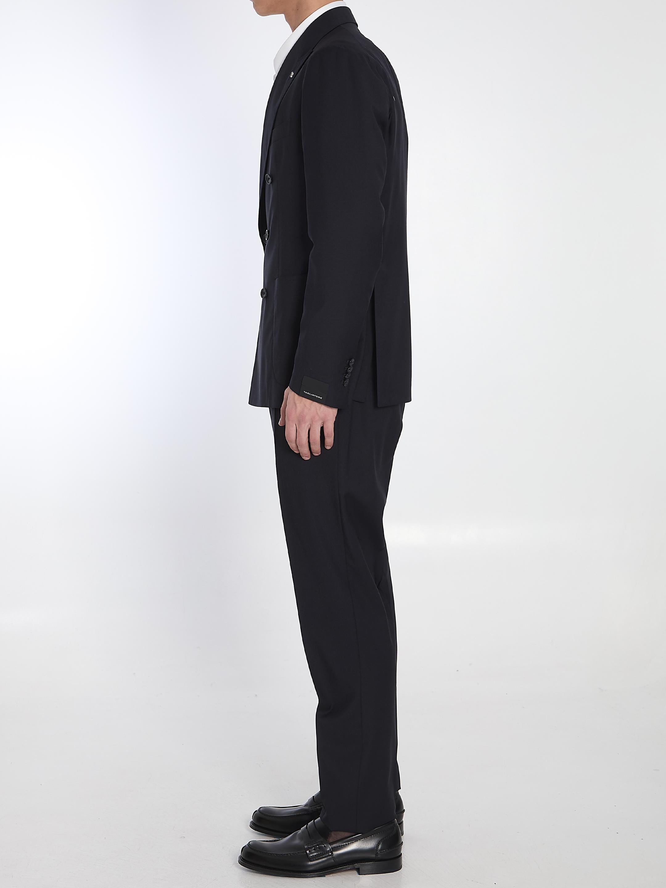 Virgin wool two-piece suit