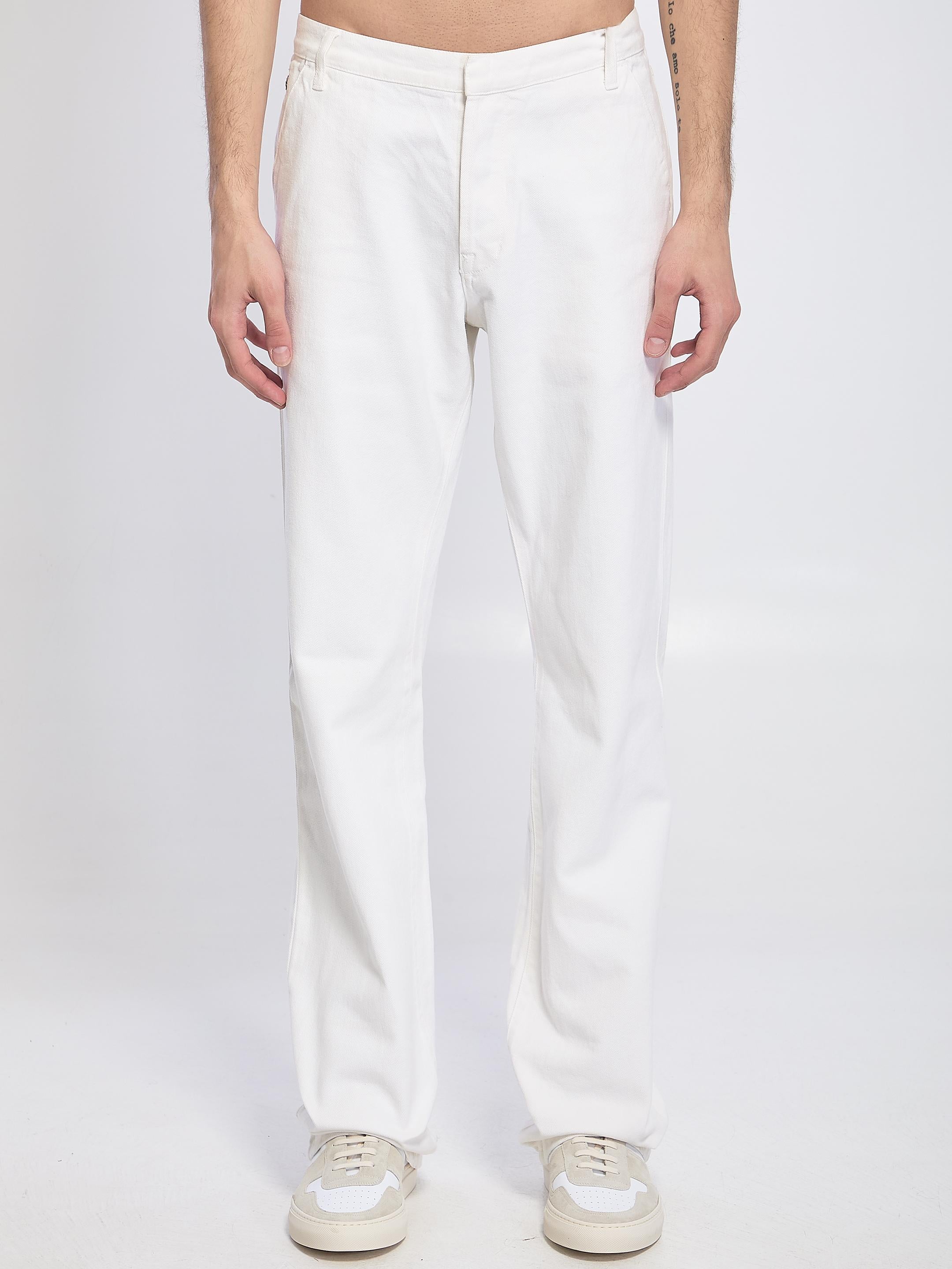 White jeans