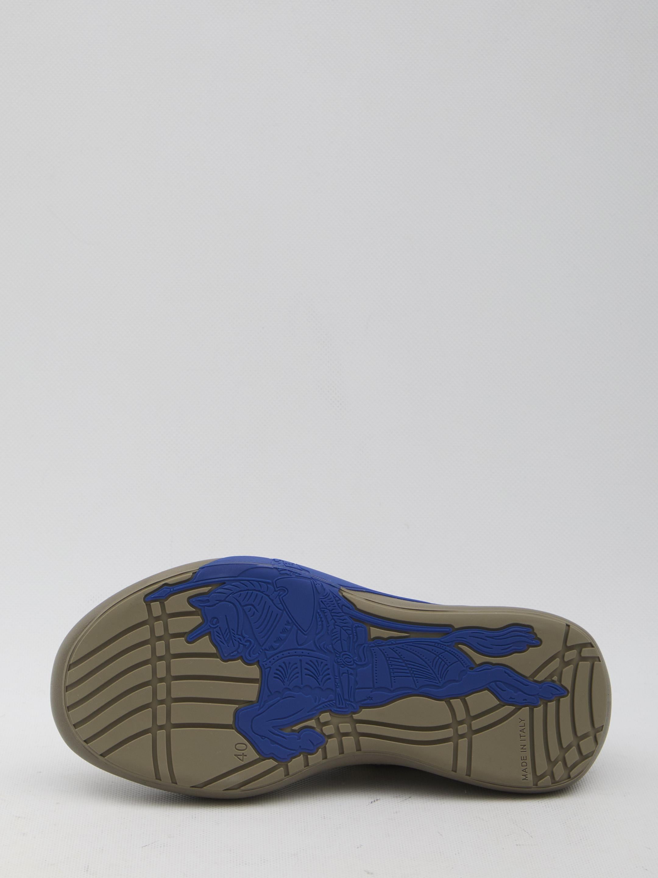 Check knit Neptune sneakers