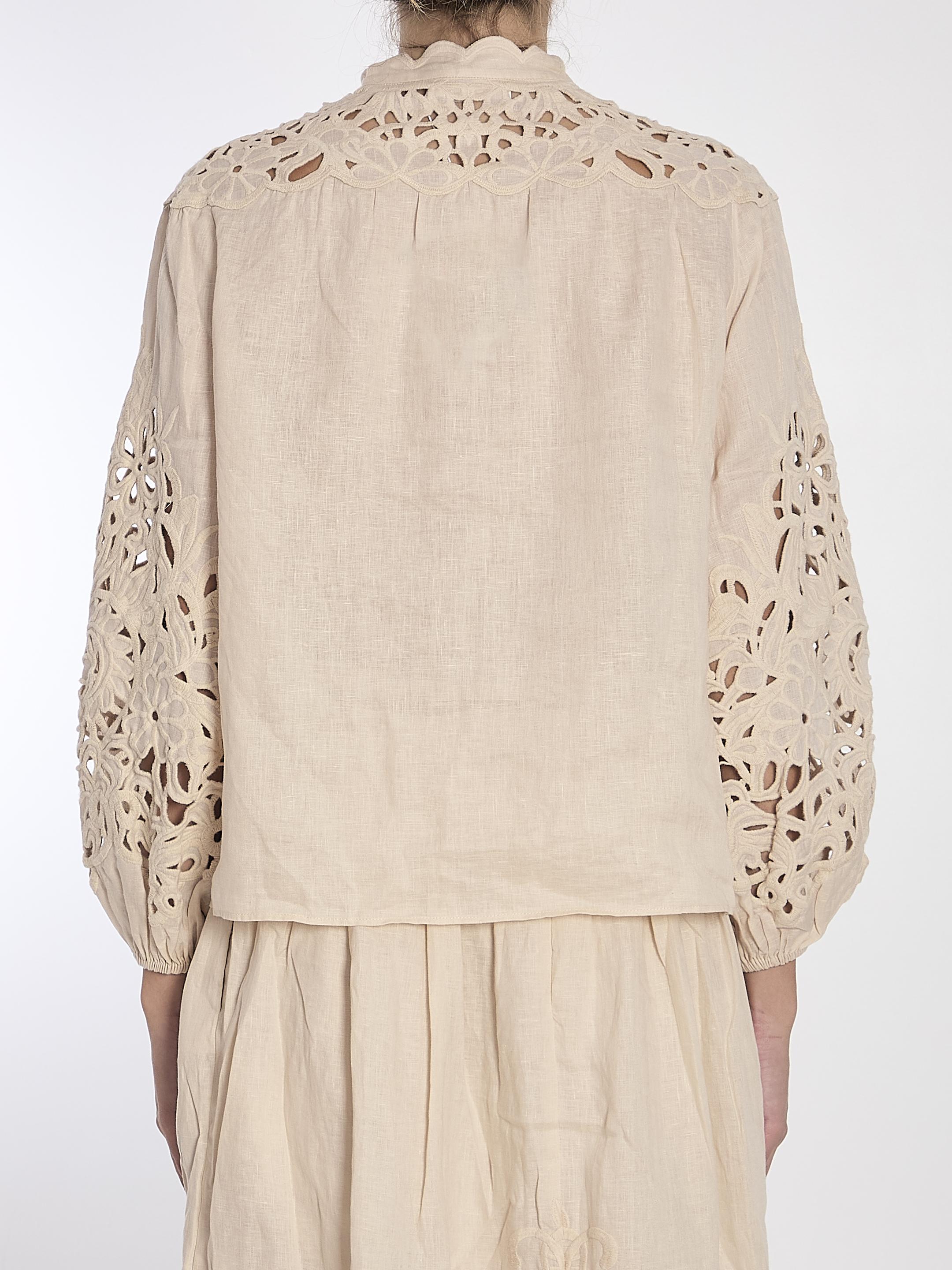 Wylie embroidered blouse