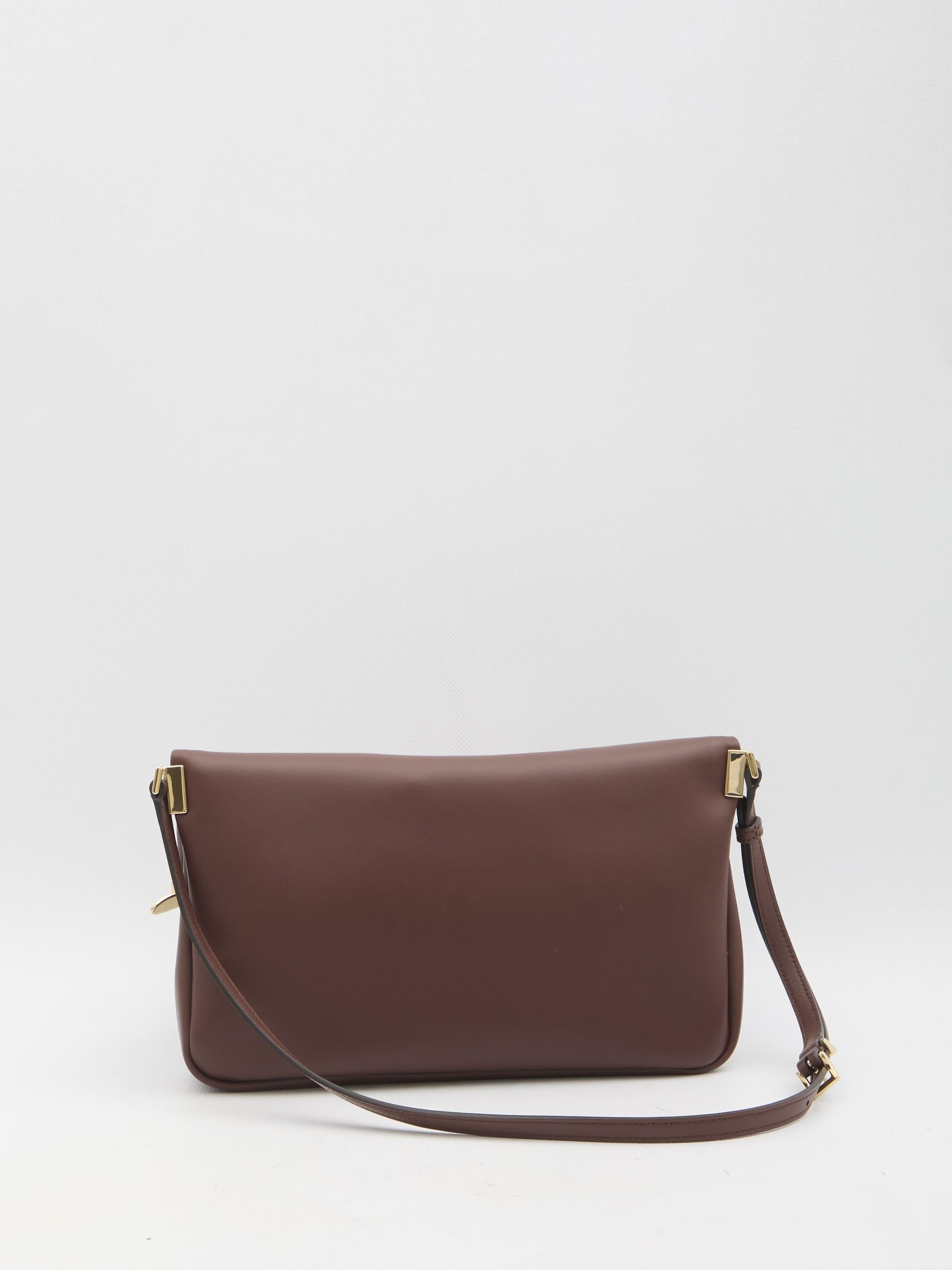 Small Magenta Flap bag