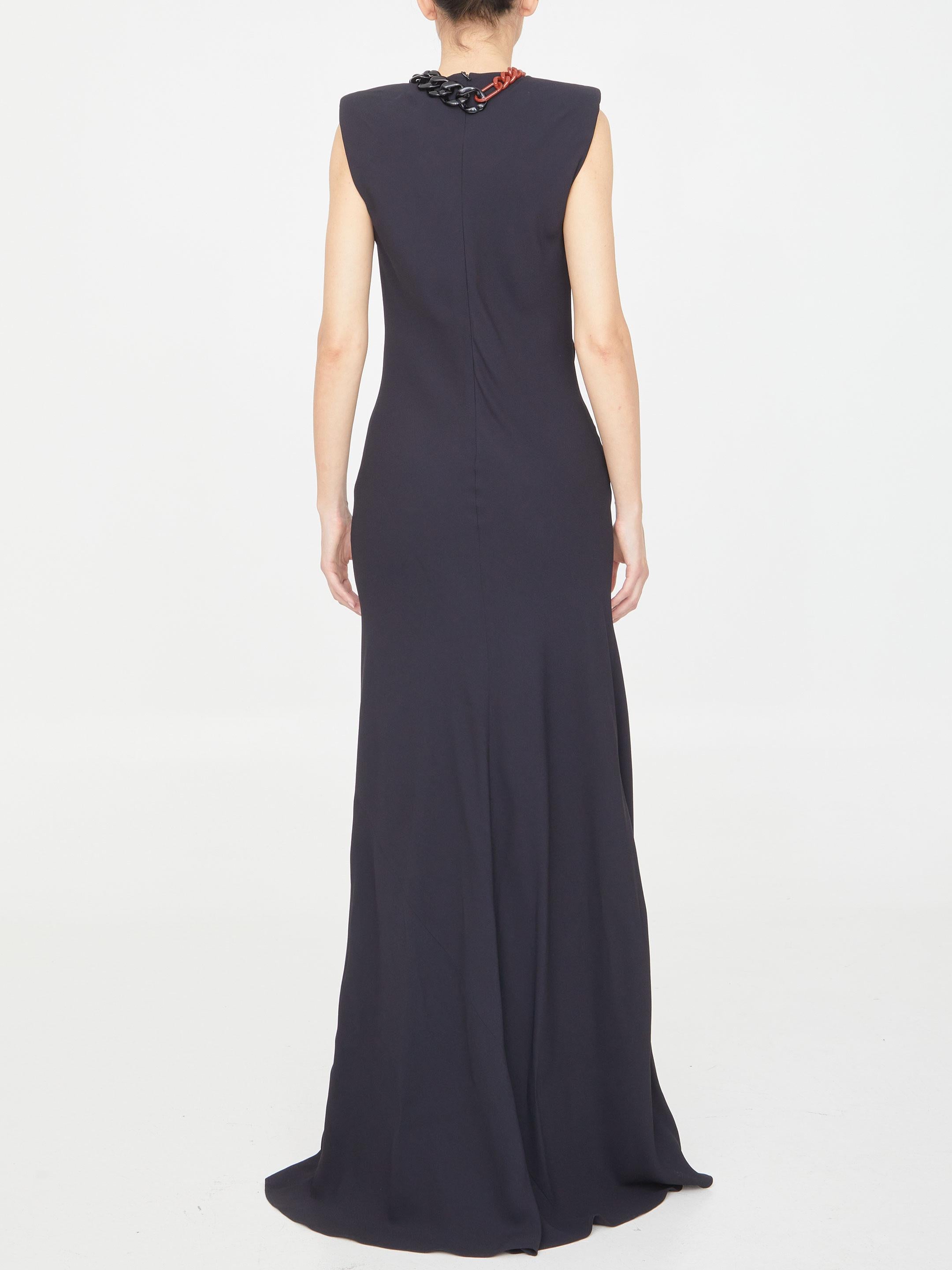 Chain long dress