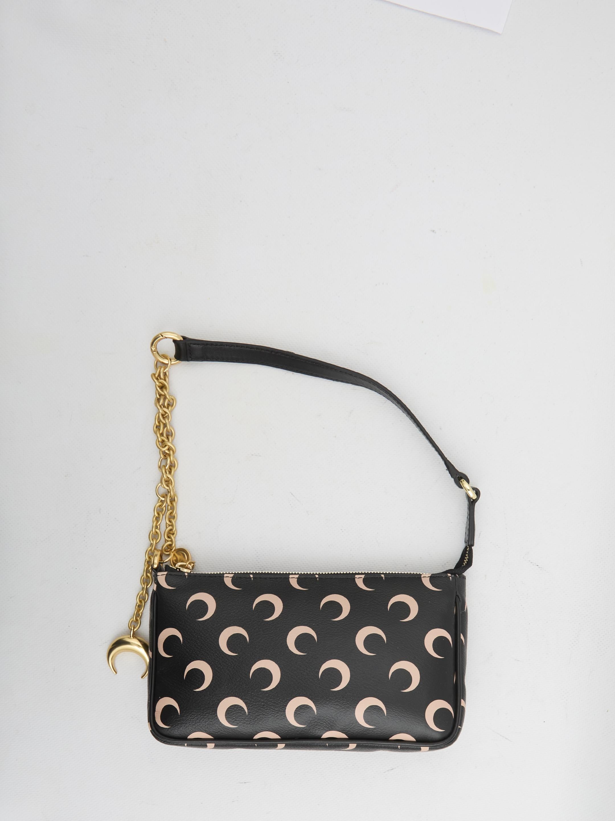 Moon Screenprint shoulder bag