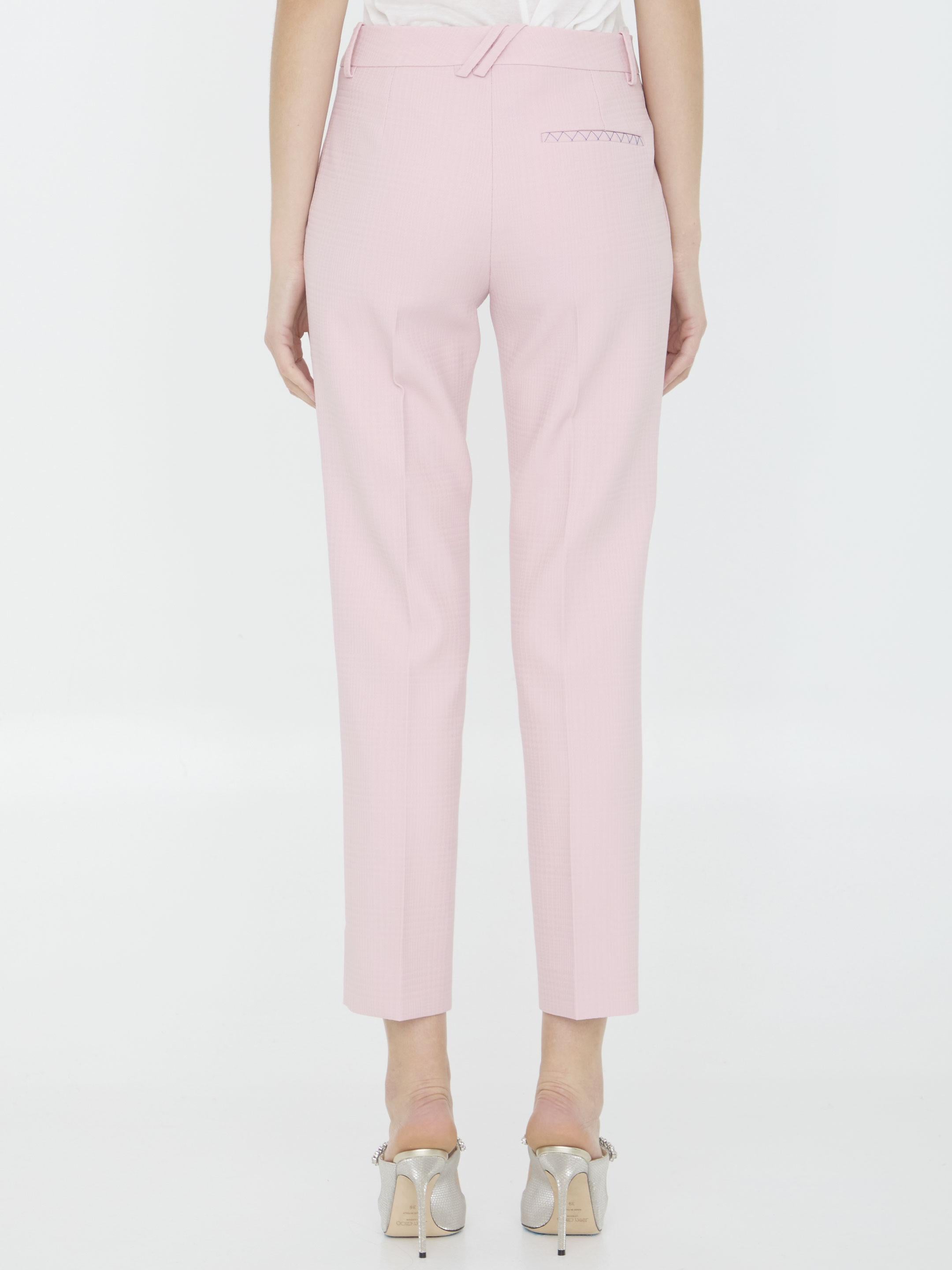Wool tailored trousers